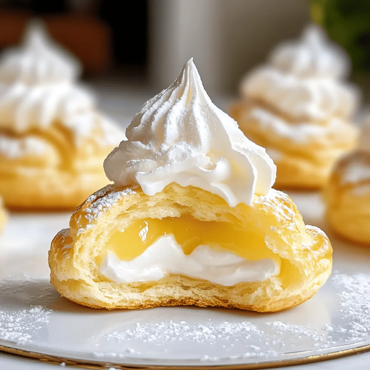 Lemon Cream Puffs That Bring Spring to Your Sweet Table