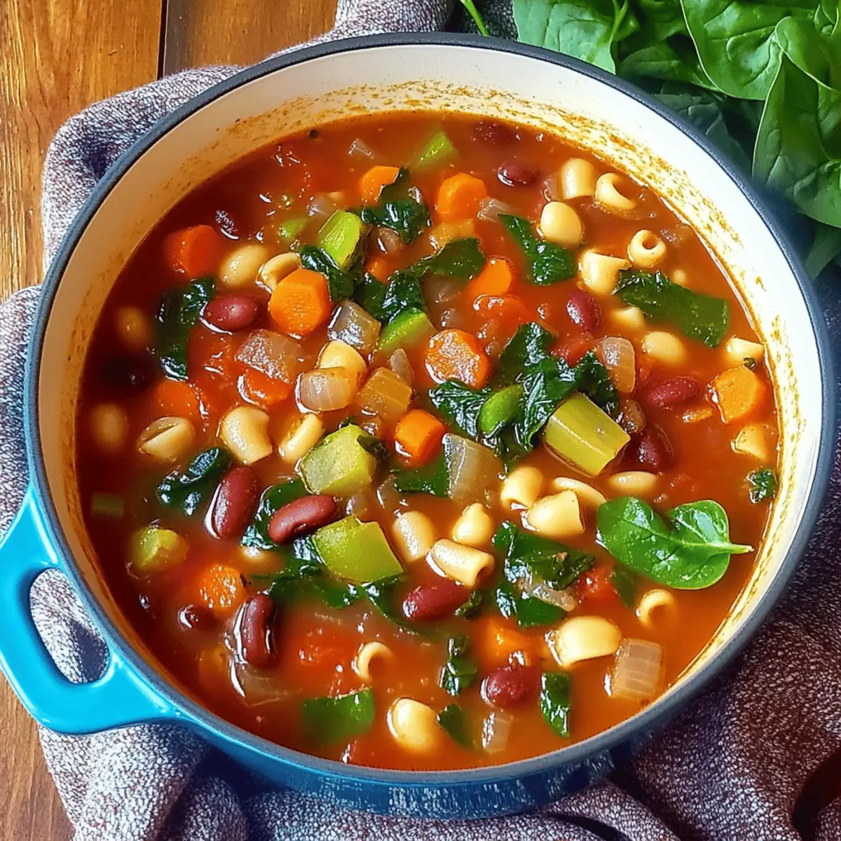 Hearty Olive Garden Minestrone Soup for Cozy Nights
