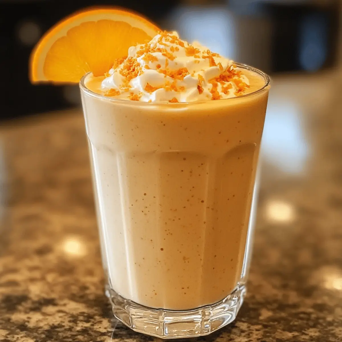 Deliciously Creamy Orange Creamsicle Smoothie Bliss