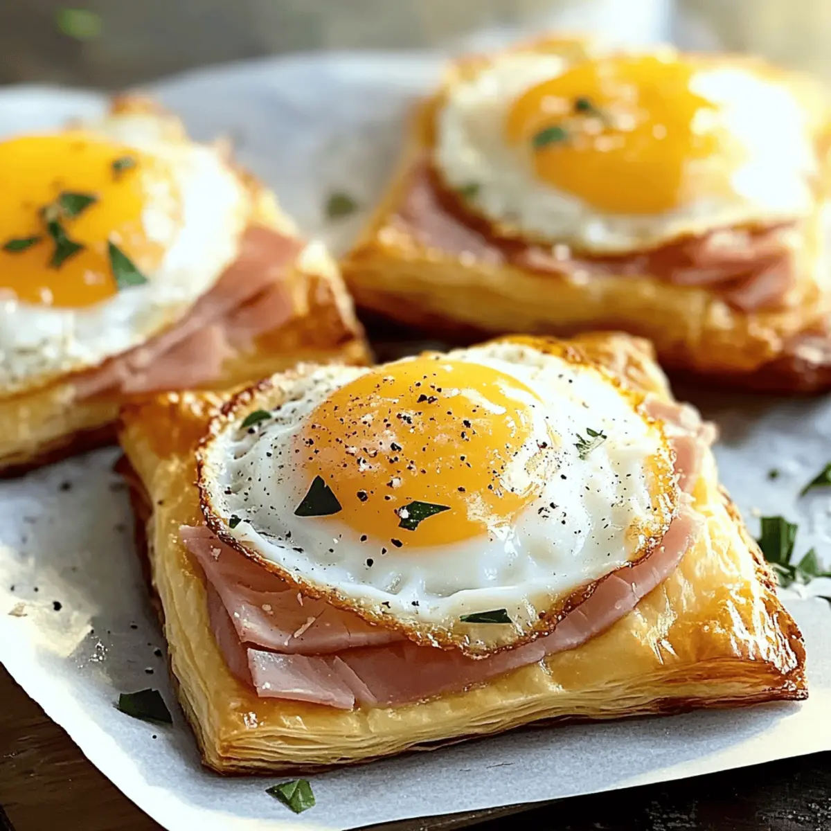 Puff Pastry Croque Madame: A Decadent Breakfast Delight