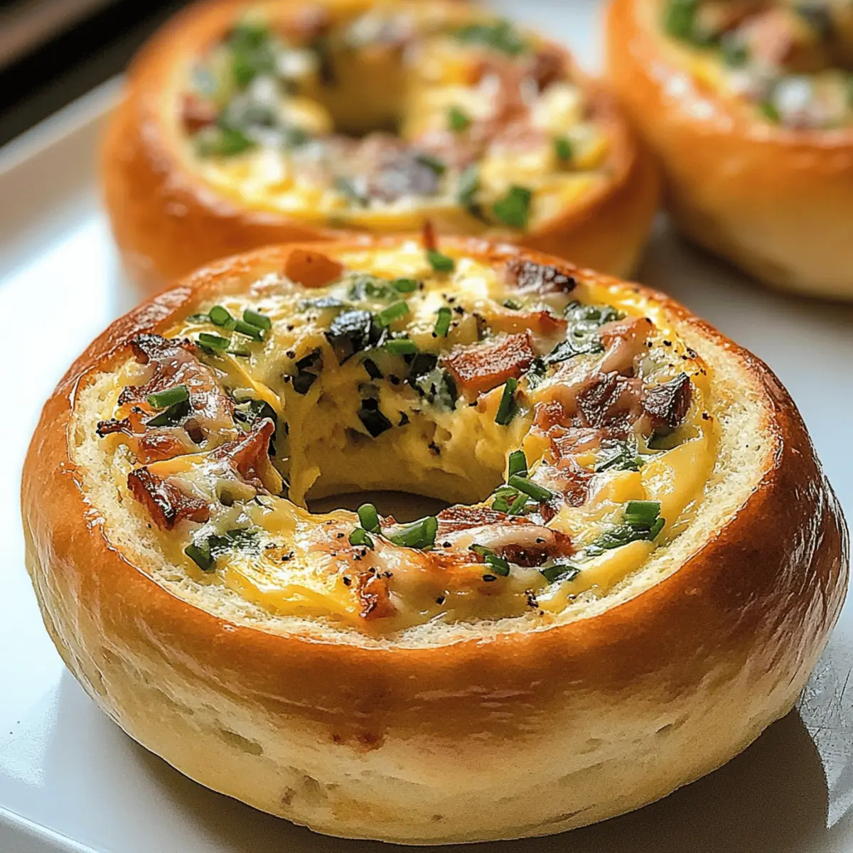 Quiche Stuffed Bagels: A Flavorful Twist on Brunch Fun