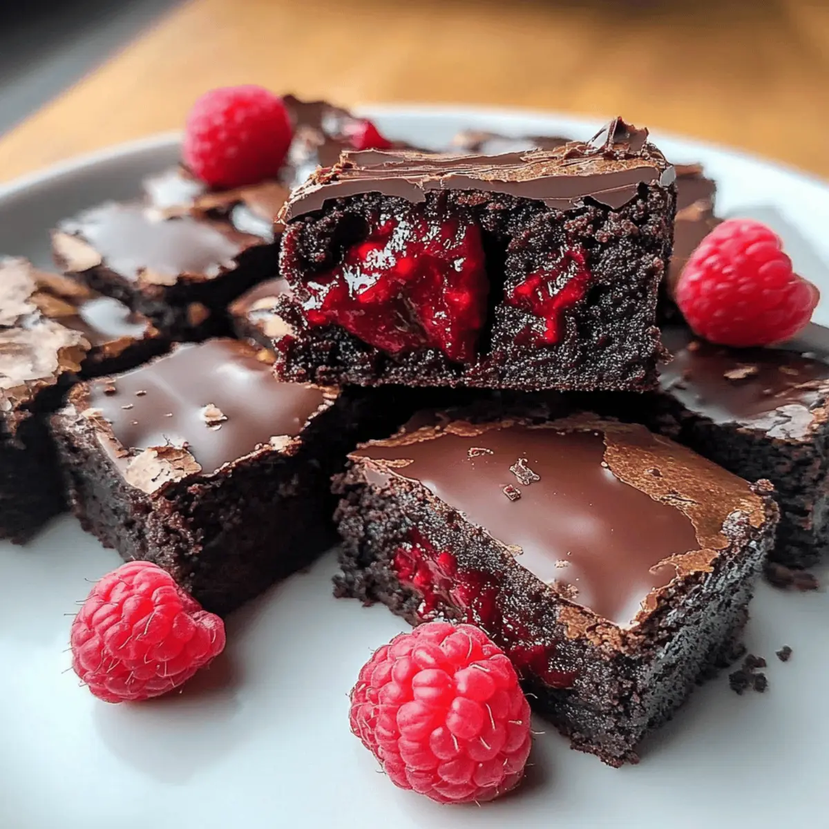 Delicious Raspberry Brownie Bites That Are Guilt-Free Delight