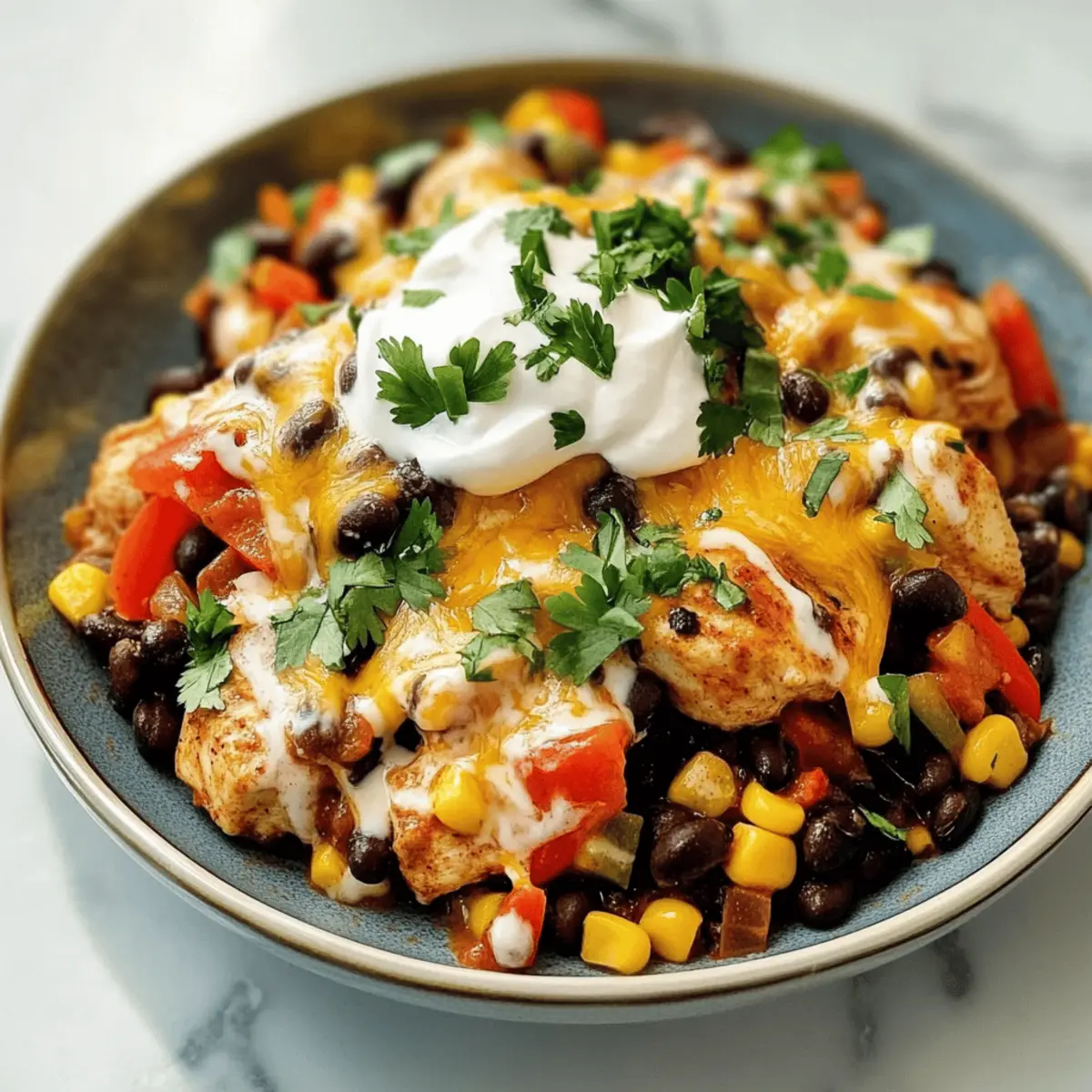 Santa Fe Chicken Skillet: A Quick Flavor Burst for Dinner