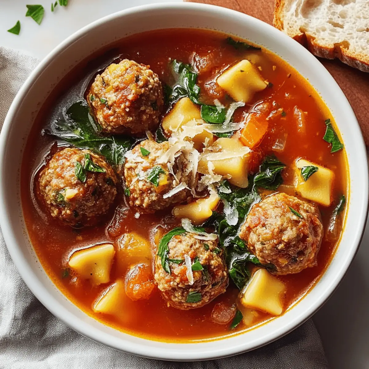 Short-Cut Italian Meatball Soup: Cozy Comfort in Minutes
