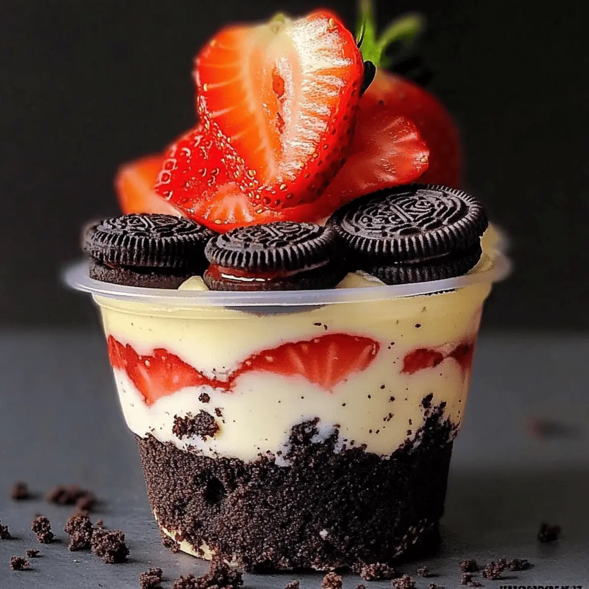 Decadent Strawberry Oreo Cheesecake Cups That Wow Every Bite