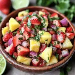 Strawberry Pineapple Salsa