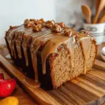 Toffee Hot Cross Loaf Cake