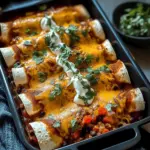 Turkey Black Bean Enchiladas