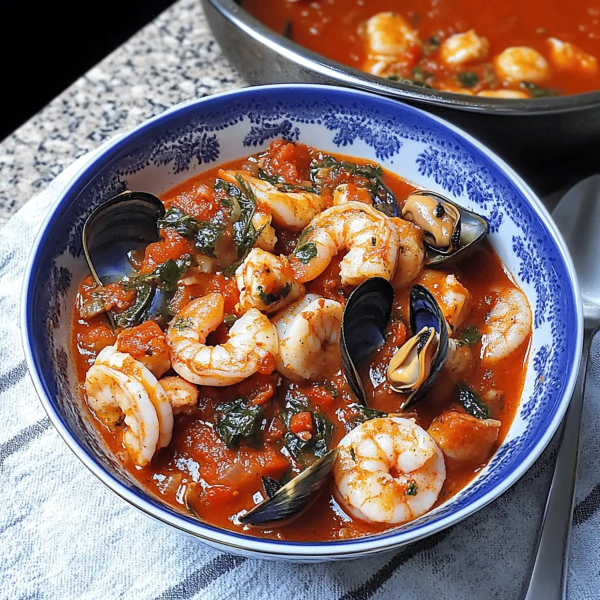 15-Minute Seafood Stew Bursting with Flavor and Freshness