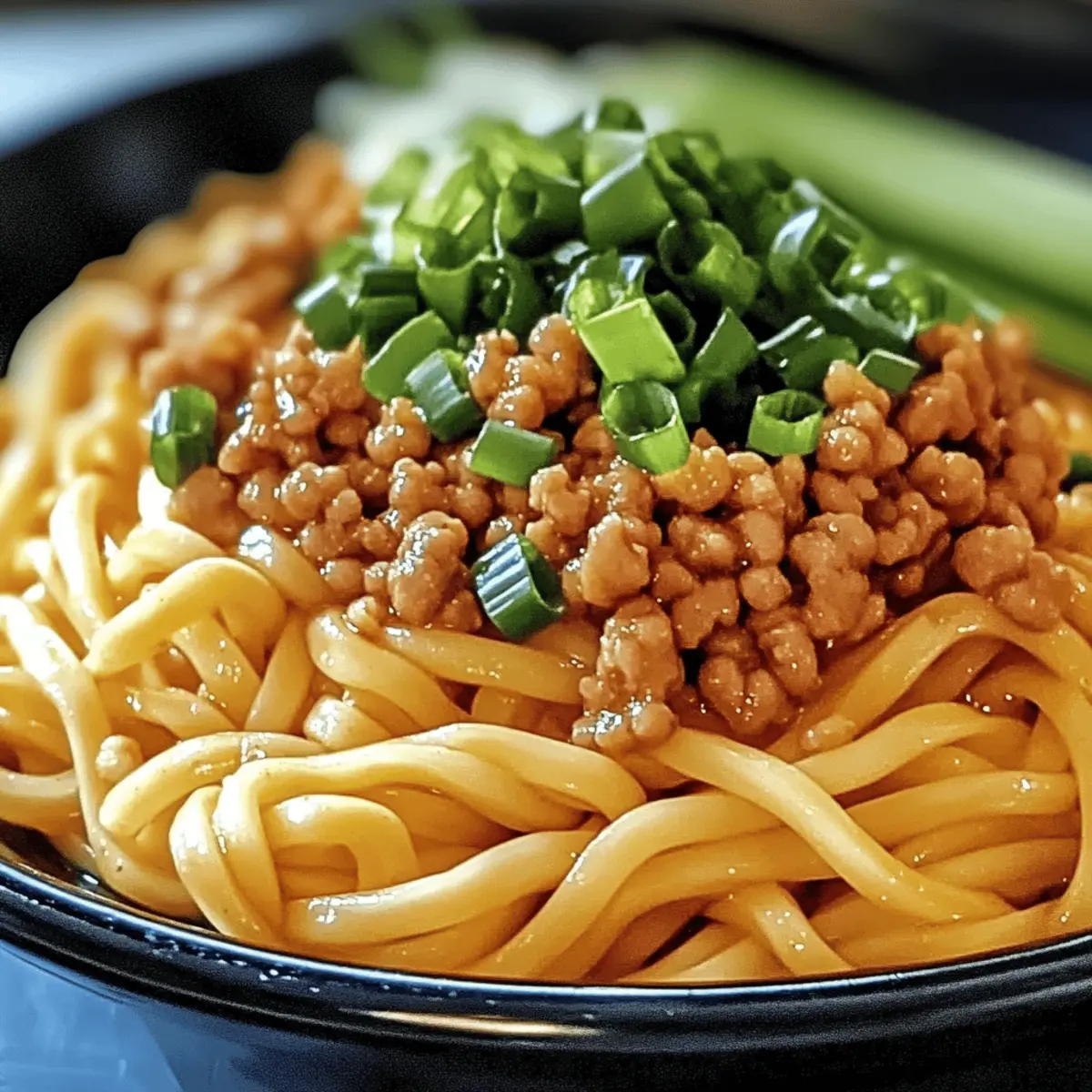 Irresistible Dan Dan Noodles Ready in 30 Minutes