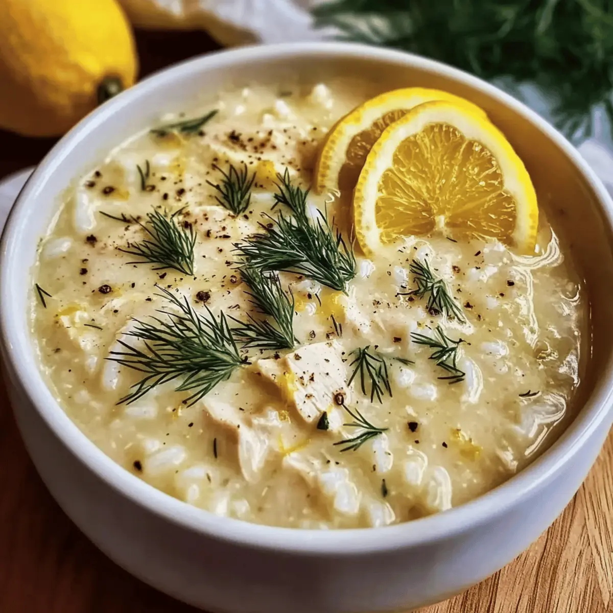 Greek Avgolemono Soup: Your Cozy Lemon Chicken Comfort Food