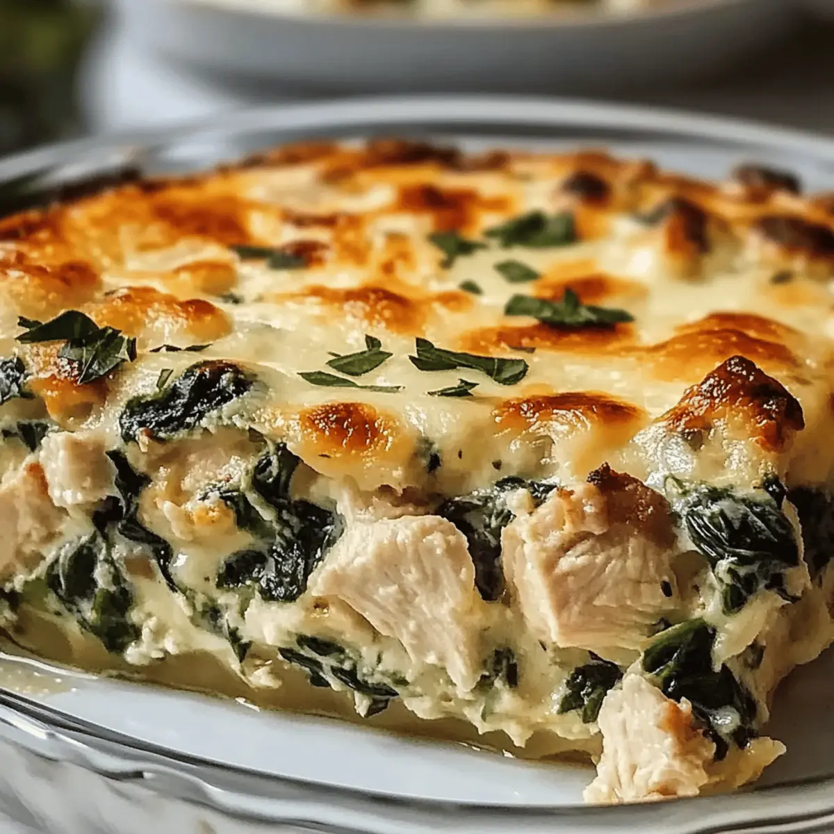 Delicious Chicken and Spinach Casserole for Cozy Nights