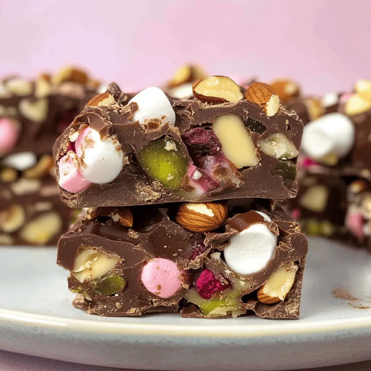 Irresistible Christmas Rocky Road That's a No-Bake Dream!