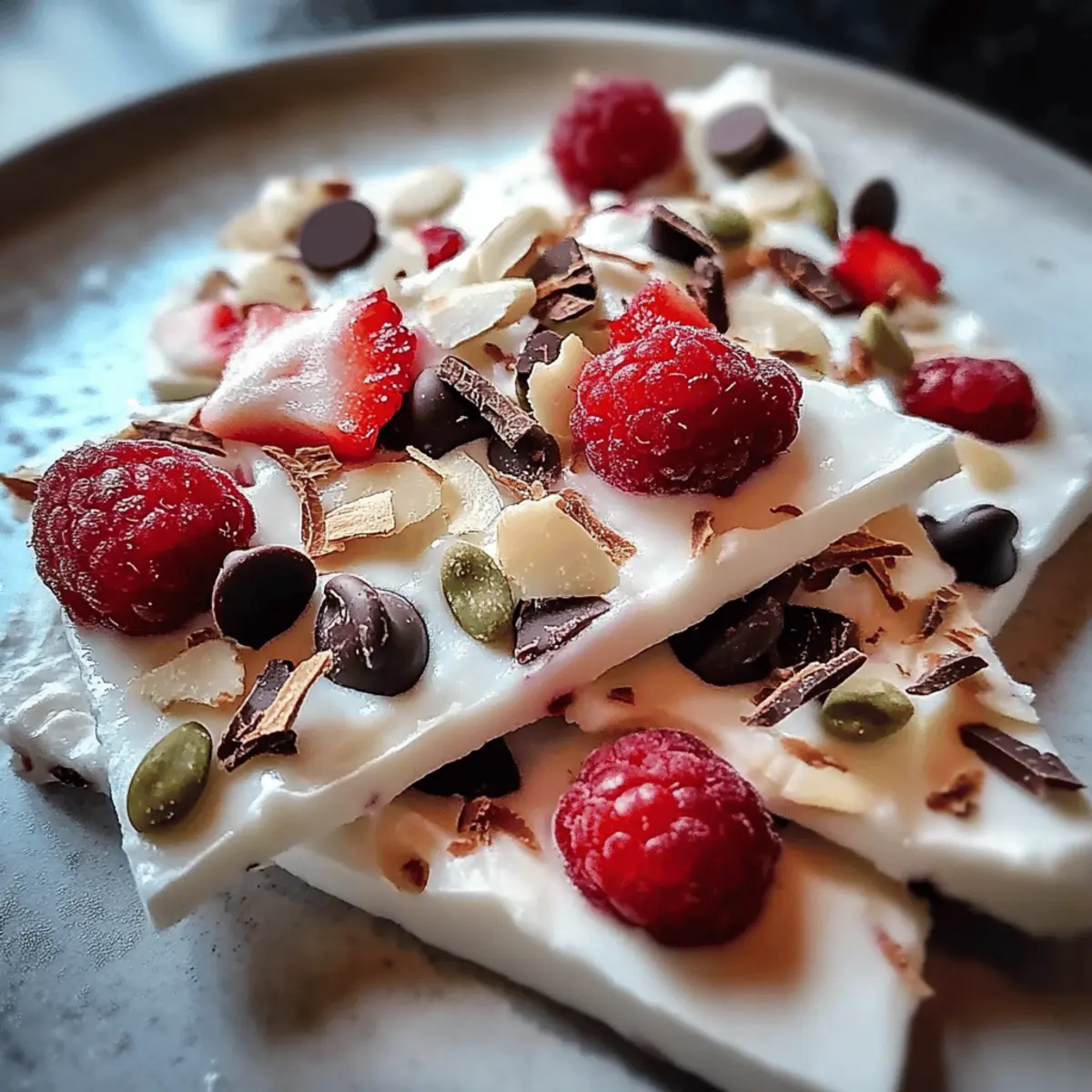Frozen Coconut Yogurt Bark: A Refreshing Healthy Treat