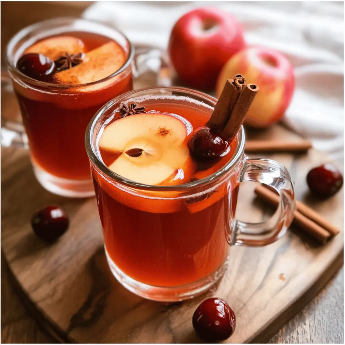 Cozy Up with Spiced Apple Cherry Cider This Fall