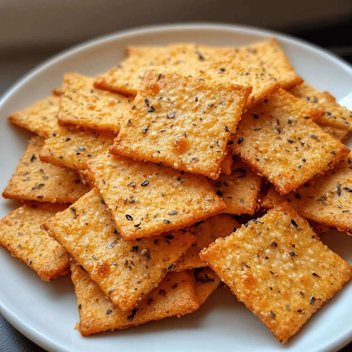 Cheese Crackers: Crunchy, Healthy & So Easy to Make
