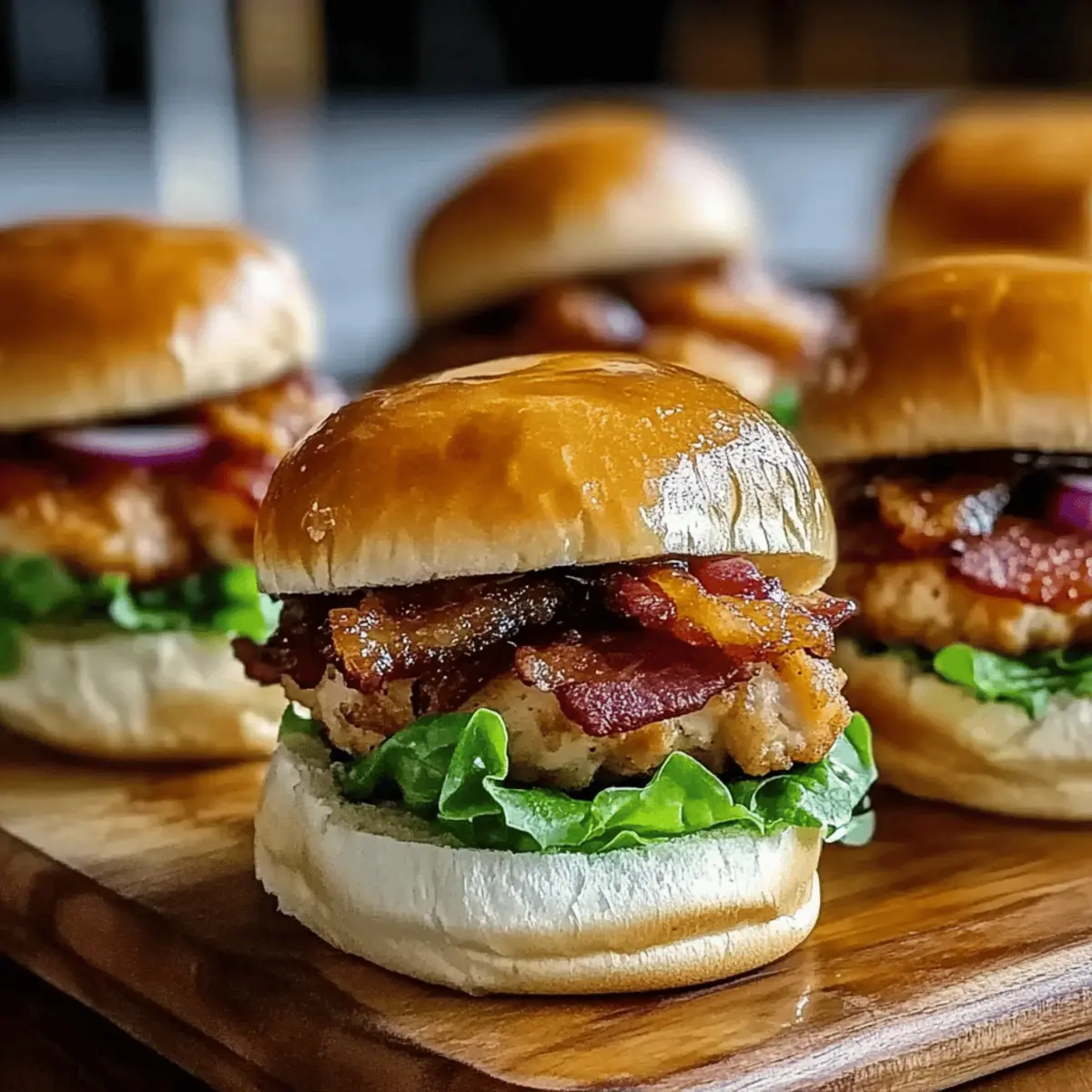 Maple Chicken & Beef Bacon Sliders for a Family-Friendly Feast