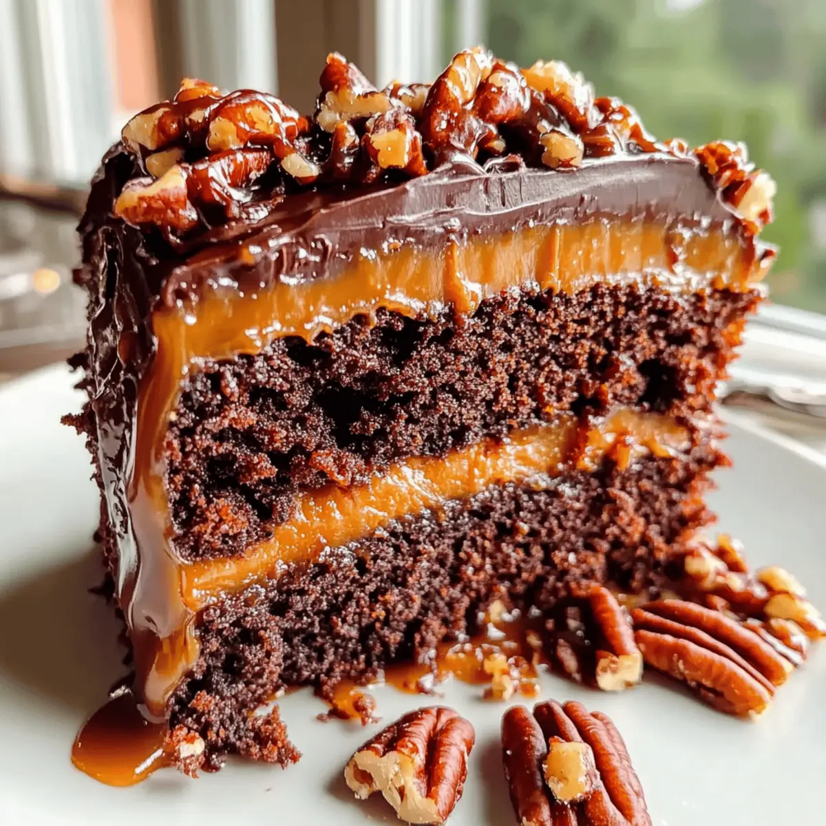 Irresistible Turtle Caramel Cake That Everyone Will Love