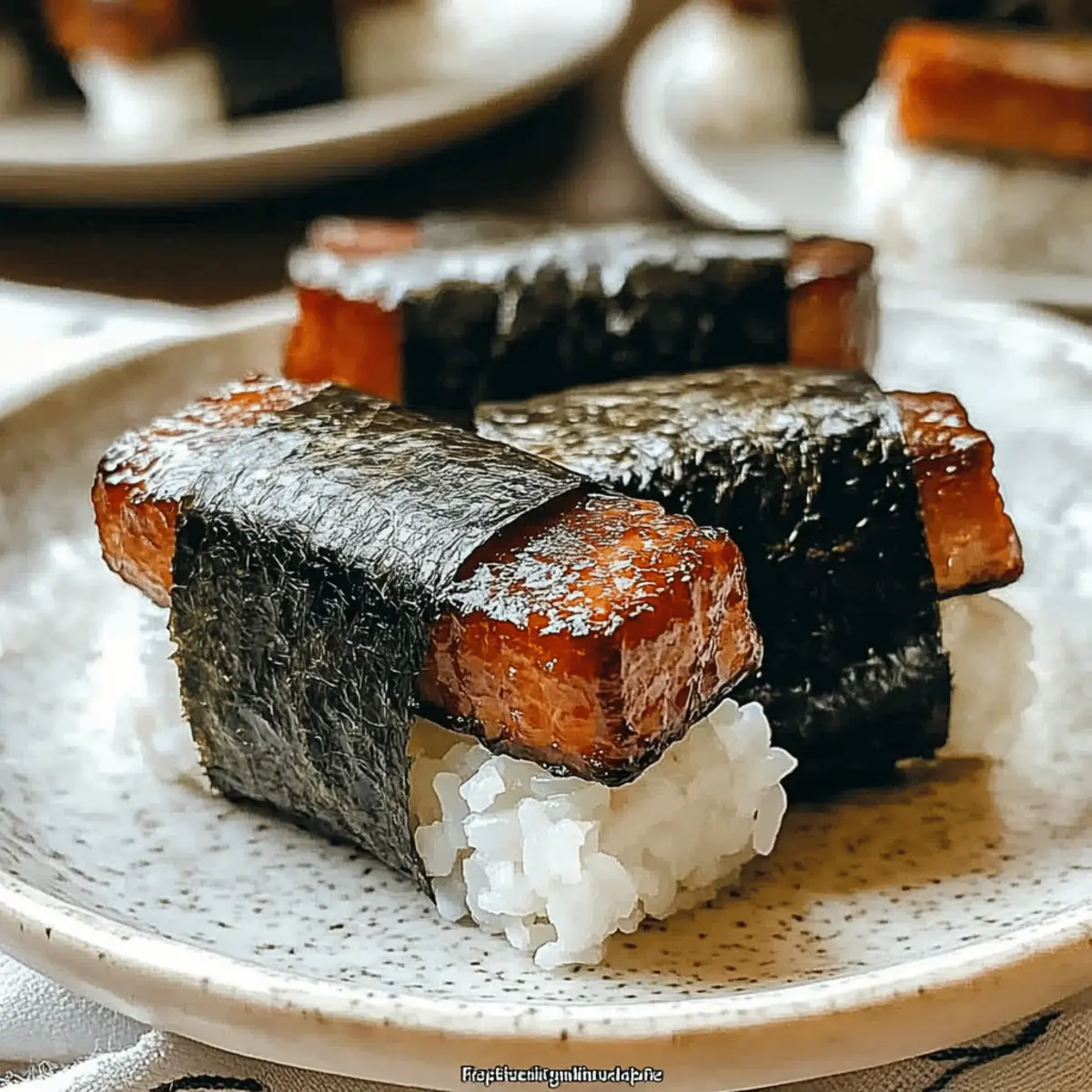 Savory Teriyaki Spam Musubi: Easy Hawaiian Delight at Home