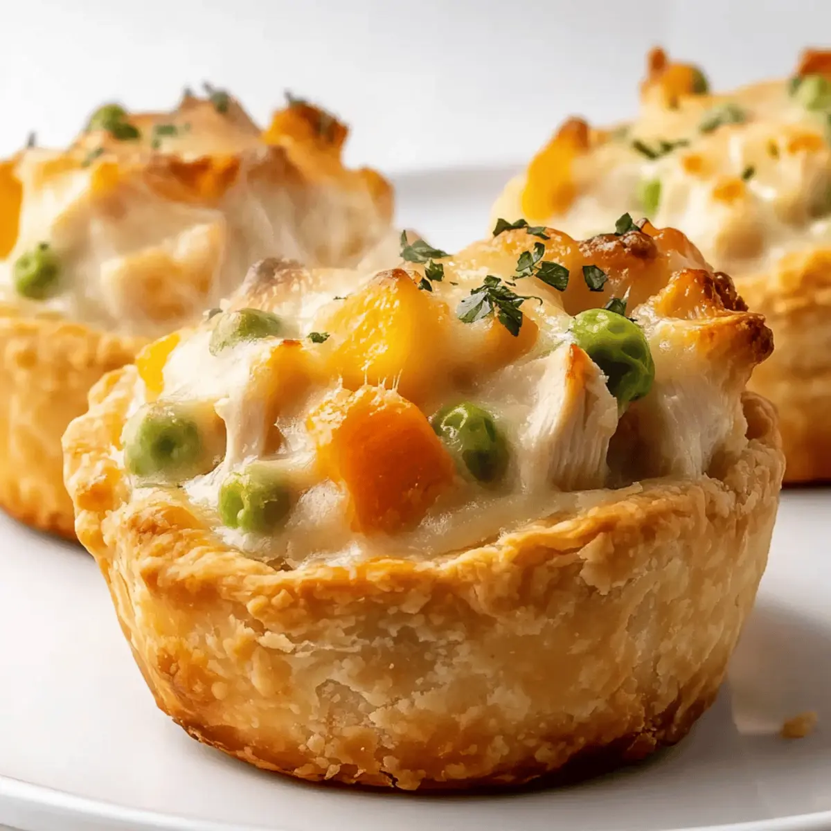 Irresistible Easy Mini Chicken Pot Pies in 40 Minutes!