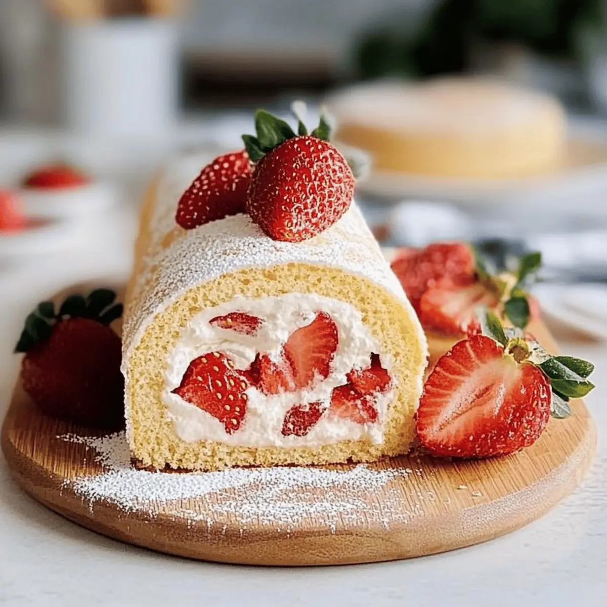 Irresistible Strawberry Brazo Gitano for Summer Celebrations