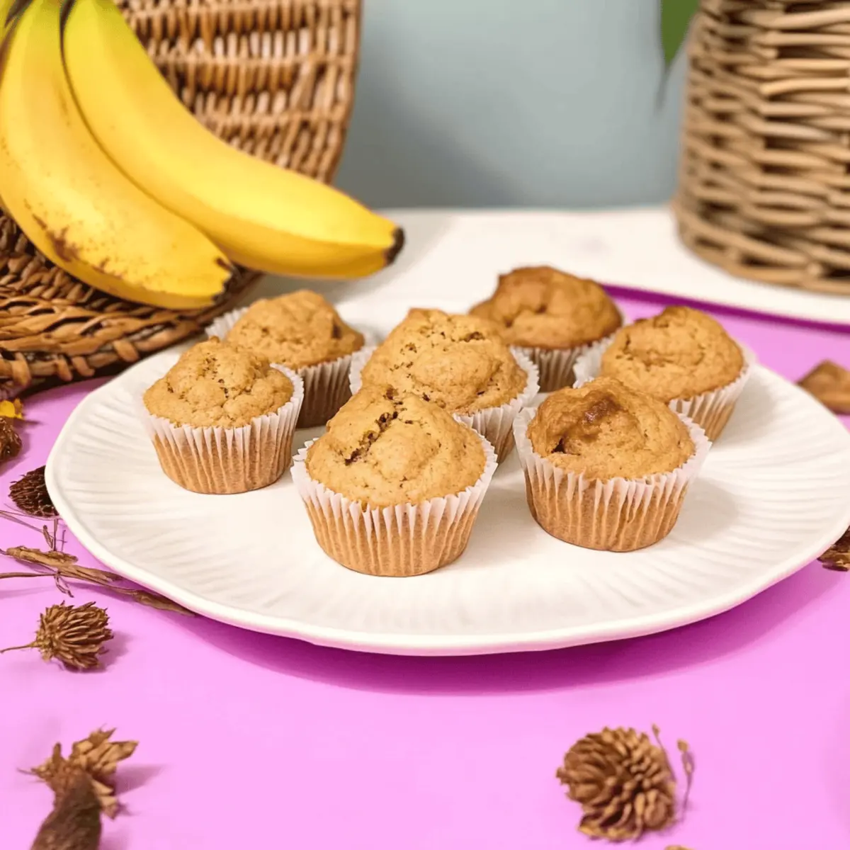 Moist and Delicious Mini Banana Muffins You'll Adore