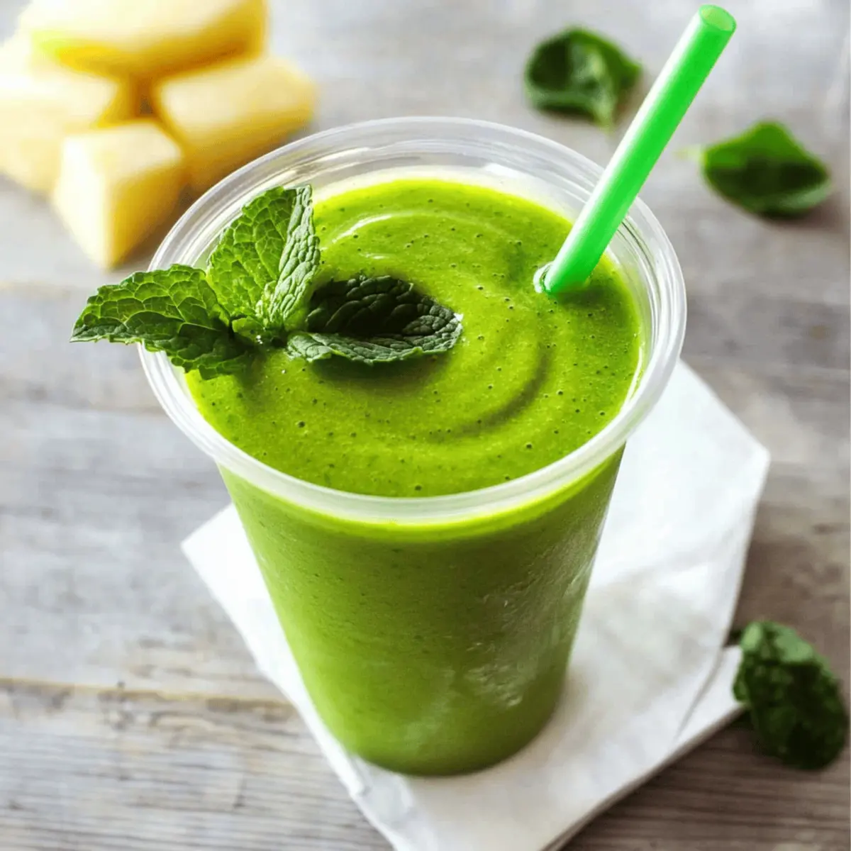 Revitalize Your Day with This Green Machine Smoothie