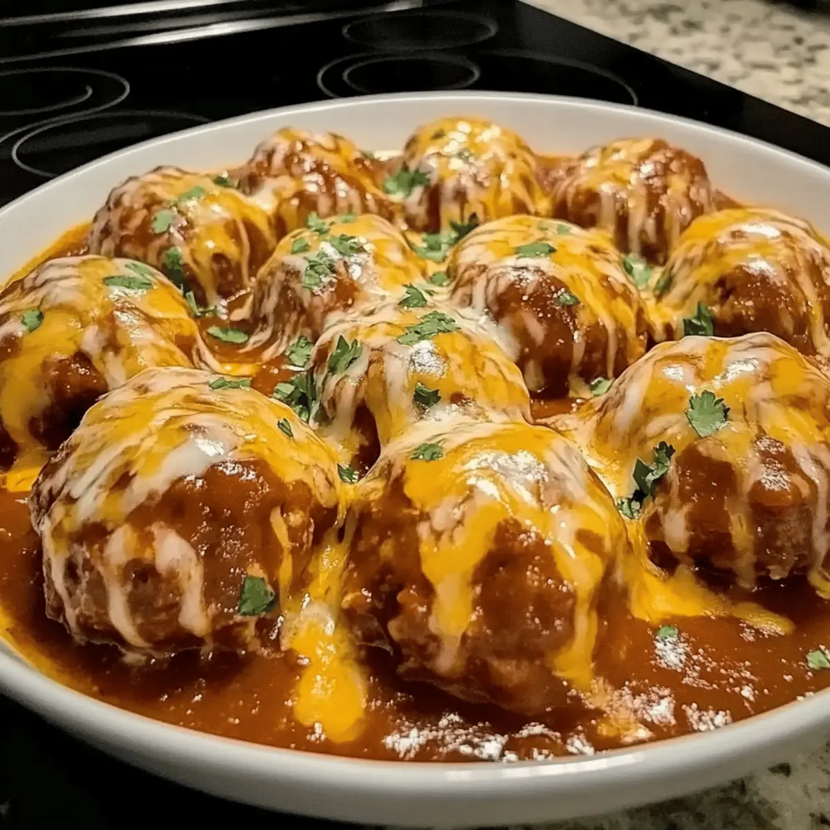Savory Low Carb Enchilada Meatballs for Delicious Comfort