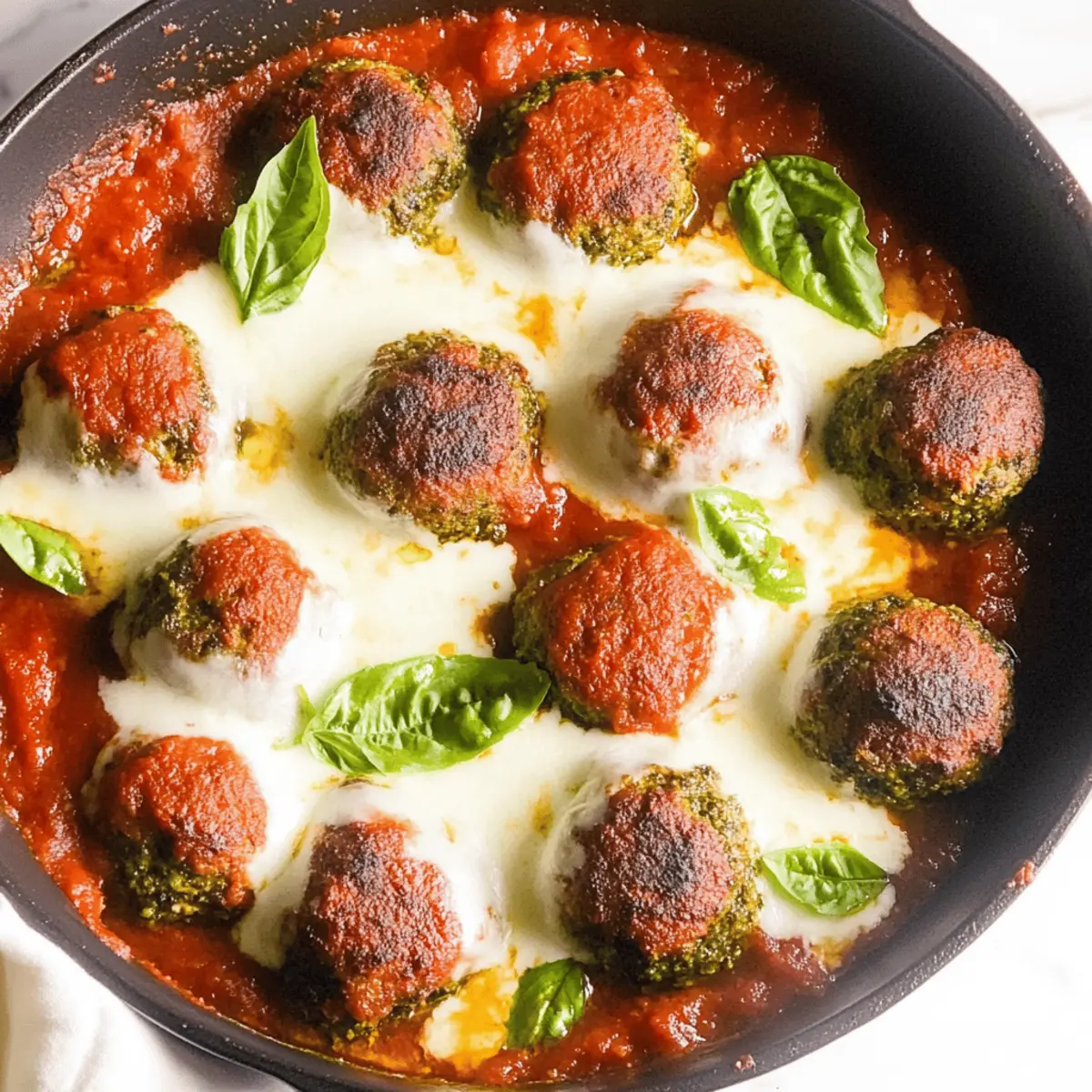 Savory Pesto Turkey Meatballs in Just 40 Minutes