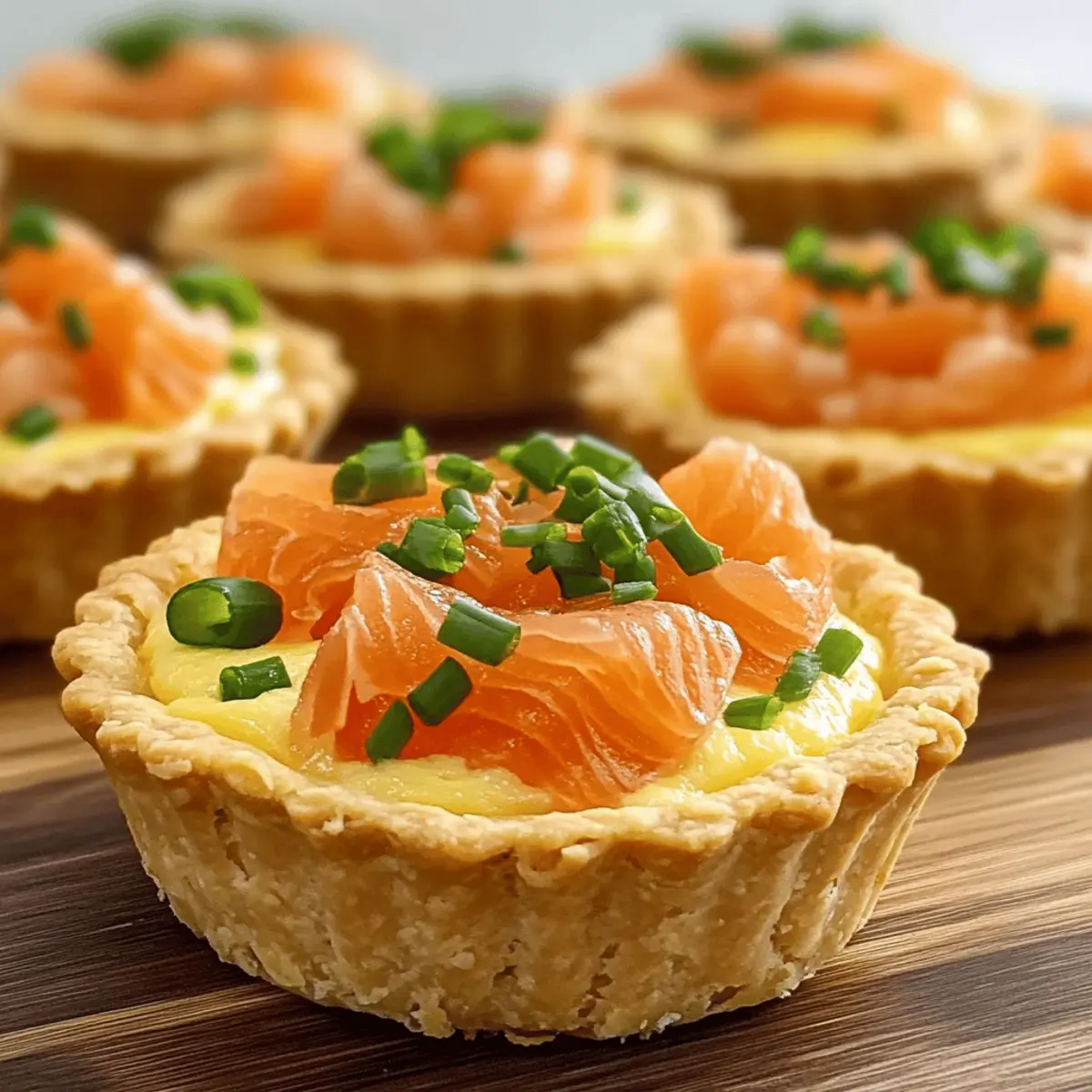 Delicious Smoked Salmon Tarts Perfect for Any Occasion