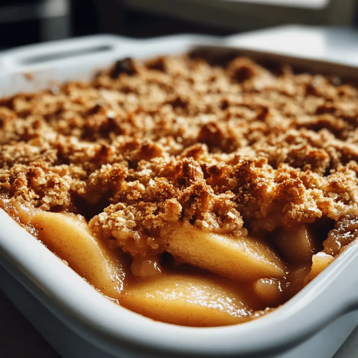 Easy Apple Crisp: Comfort in Every Delicious Bite