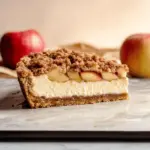 Apple Crumble Cheesecake