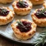 Baked Cranberry Brie Bites