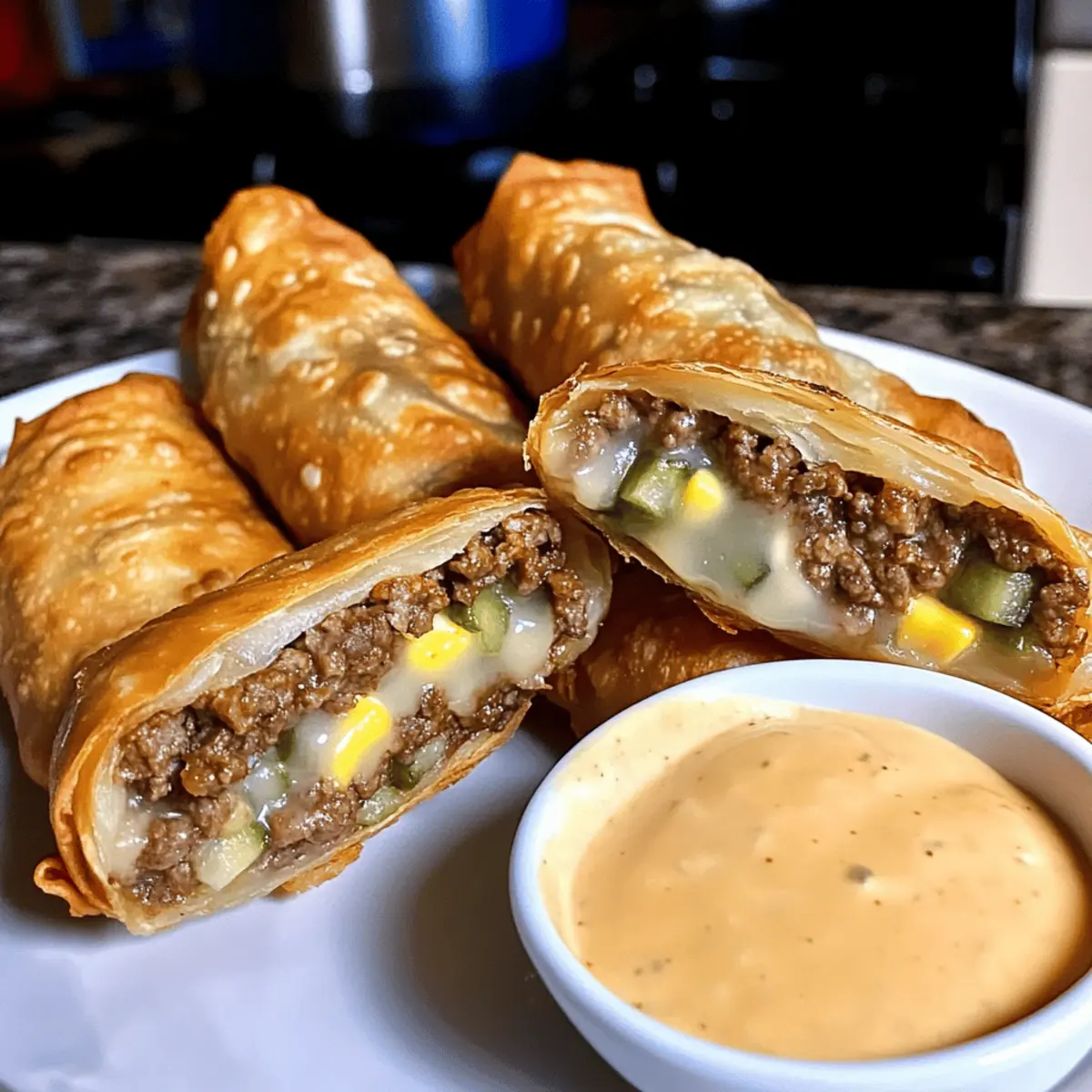 Big Mac Egg Rolls: Crispy, Flavorful & Healthier Delight