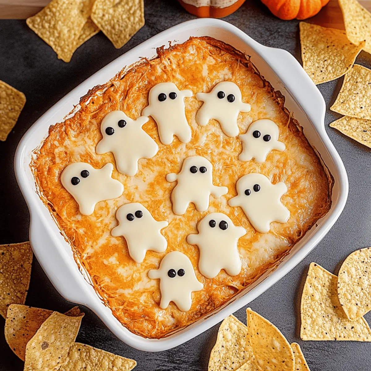 Spooktacular Buffalo Chicken Dip to Delight Your Halloween Party