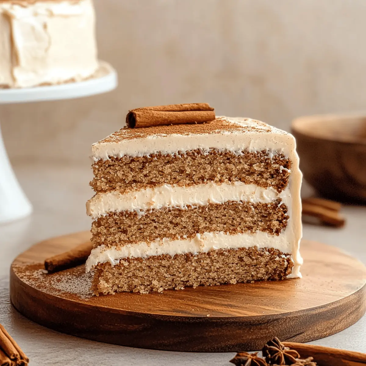 Cozy Chai Cake with Cream Cheese Frosting for Fall Bliss