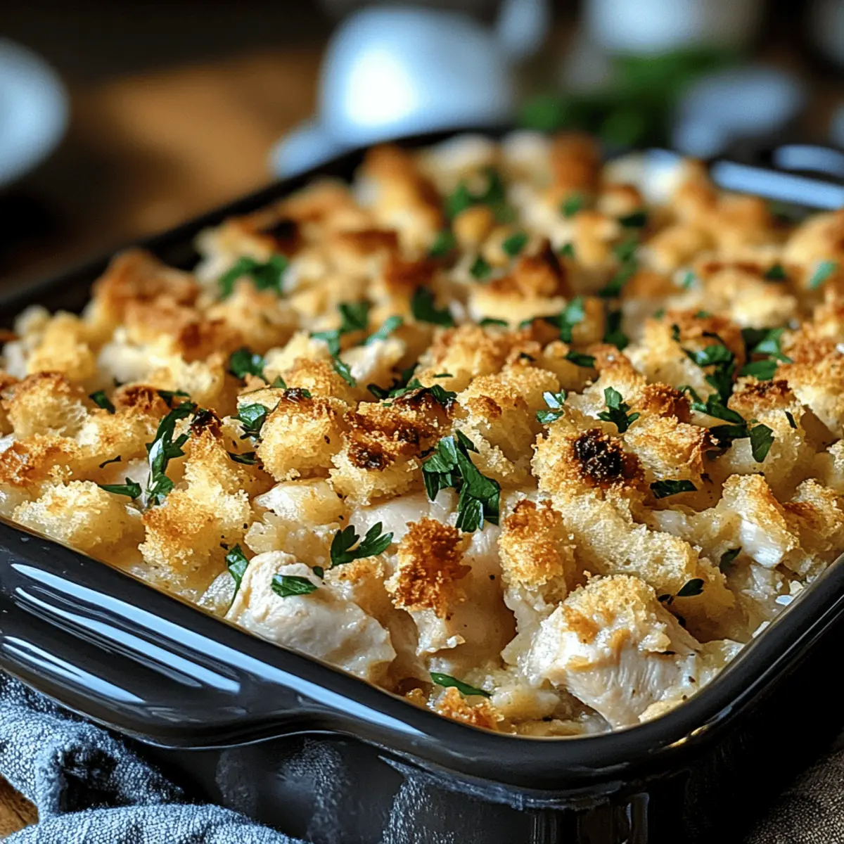 Ultimate Chicken and Stuffing Casserole for Cozy Nights