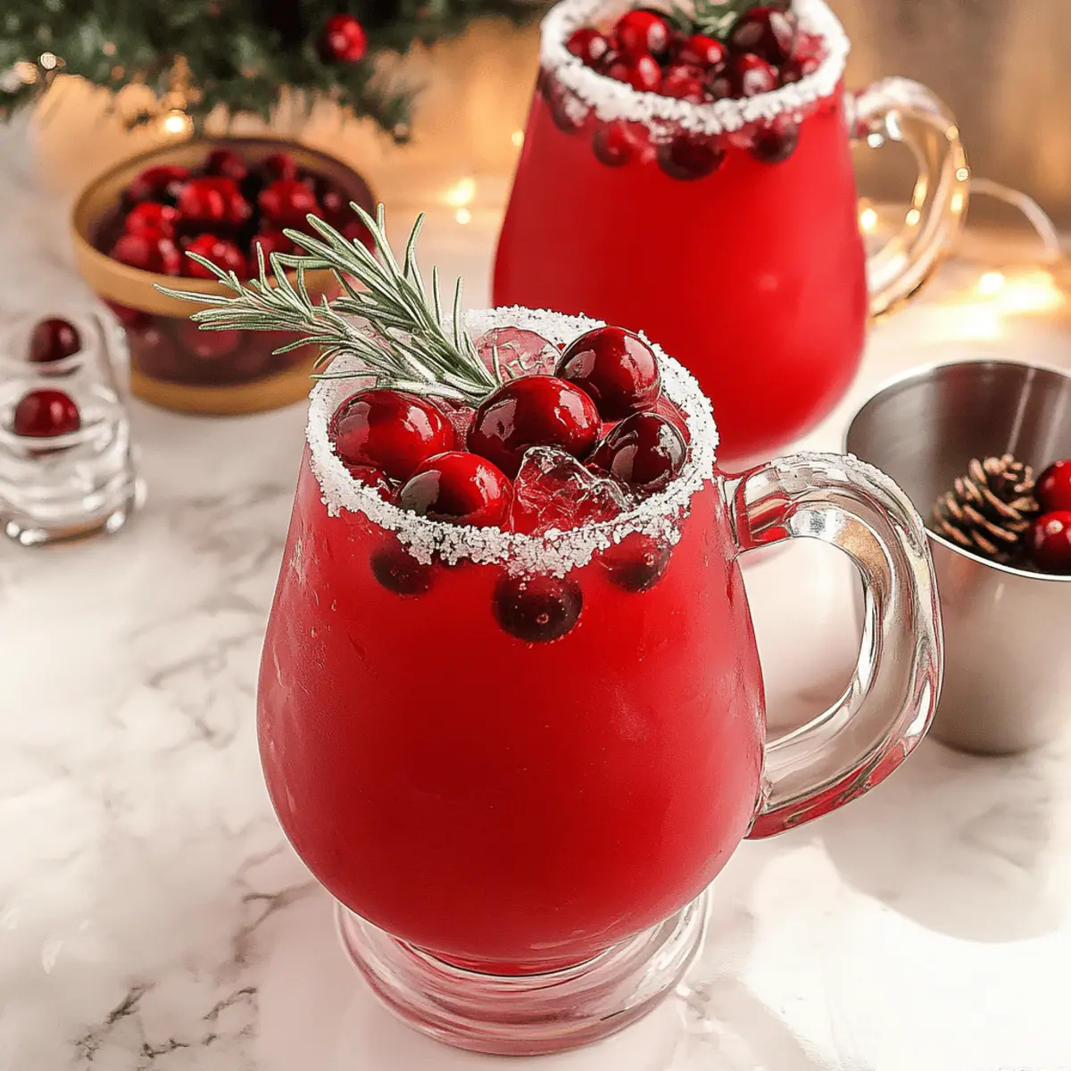Christmas Mistletoe Margarita That Steals the Holiday Show