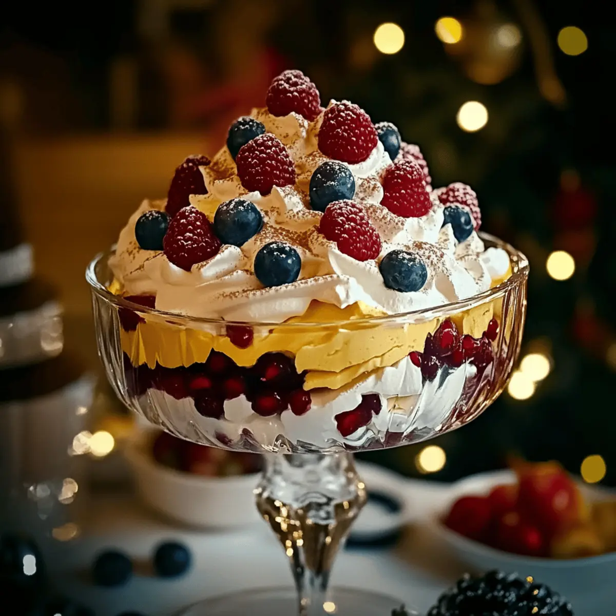 Christmas Pavlova Trifle: A Festive Treat for Sweet Lovers