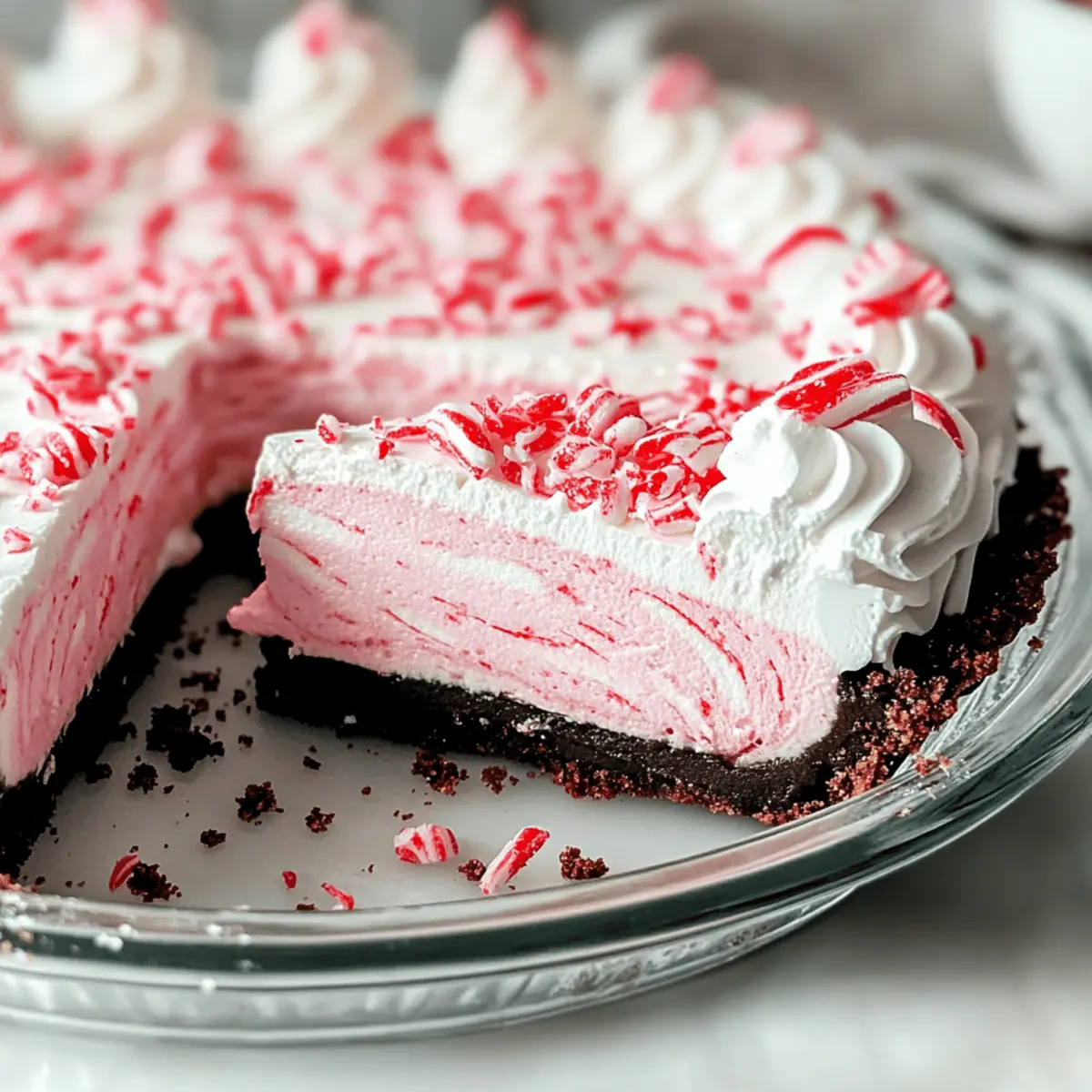 Decadent Christmas Peppermint Pie – No Bake Holiday Delight