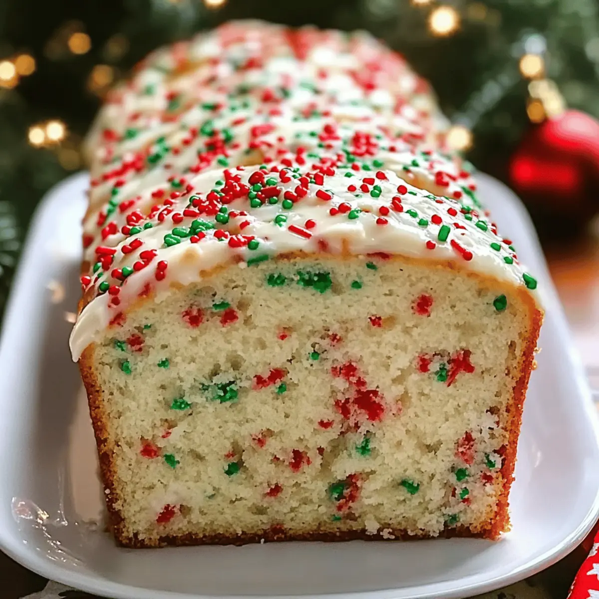 Delicious Christmas Sprinkle Buttermilk Bread to Brighten Your Holiday