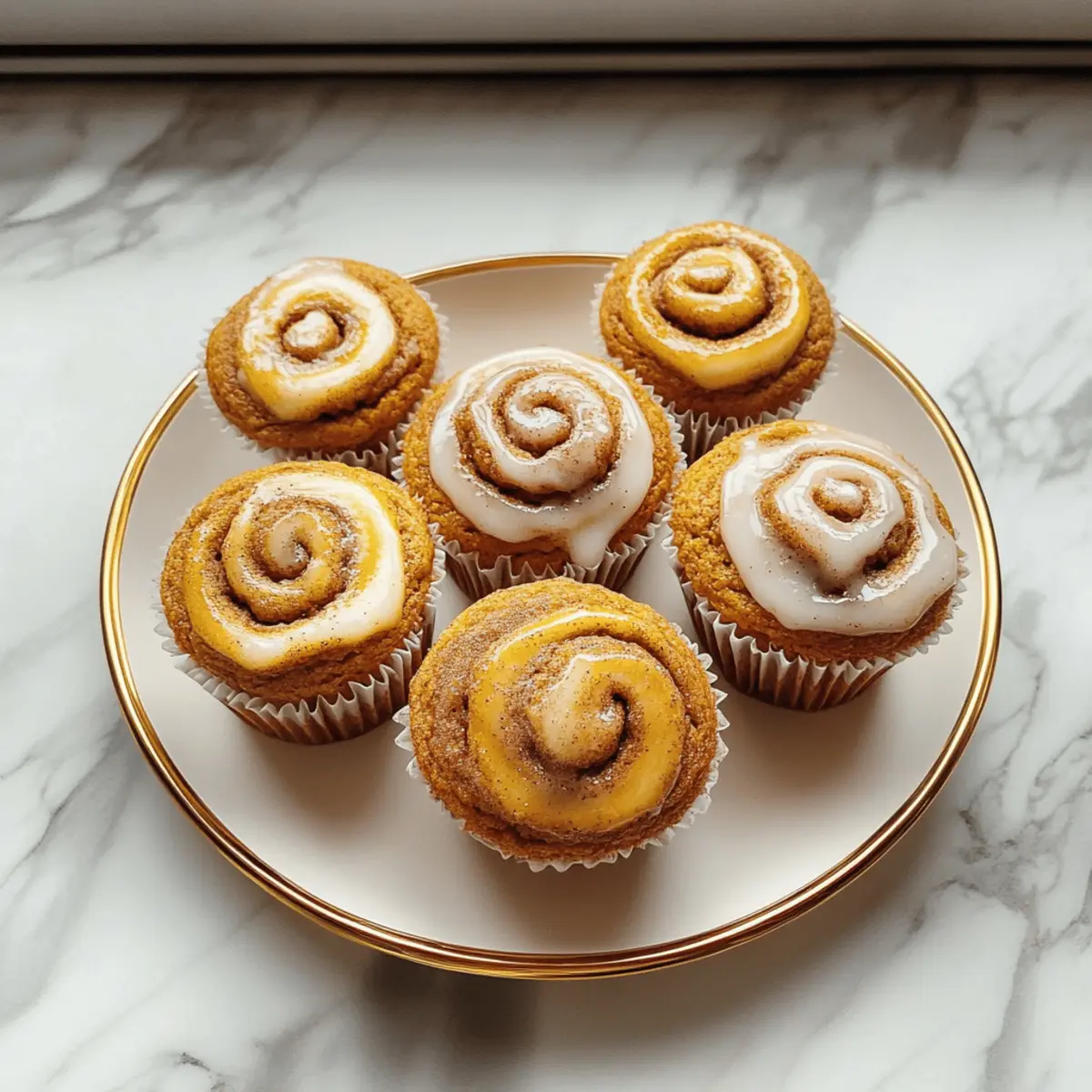 Cinnamon Roll Pumpkin Muffins That Will Warm Your Soul