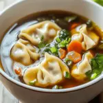 Comforting Potsticker Soup