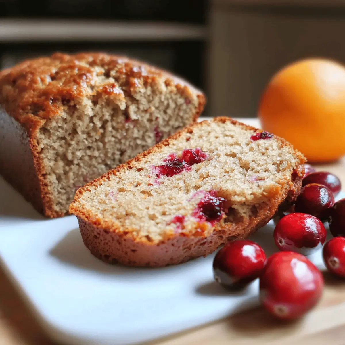Moist Cranberry Orange Bread for Cozy Mornings at Home