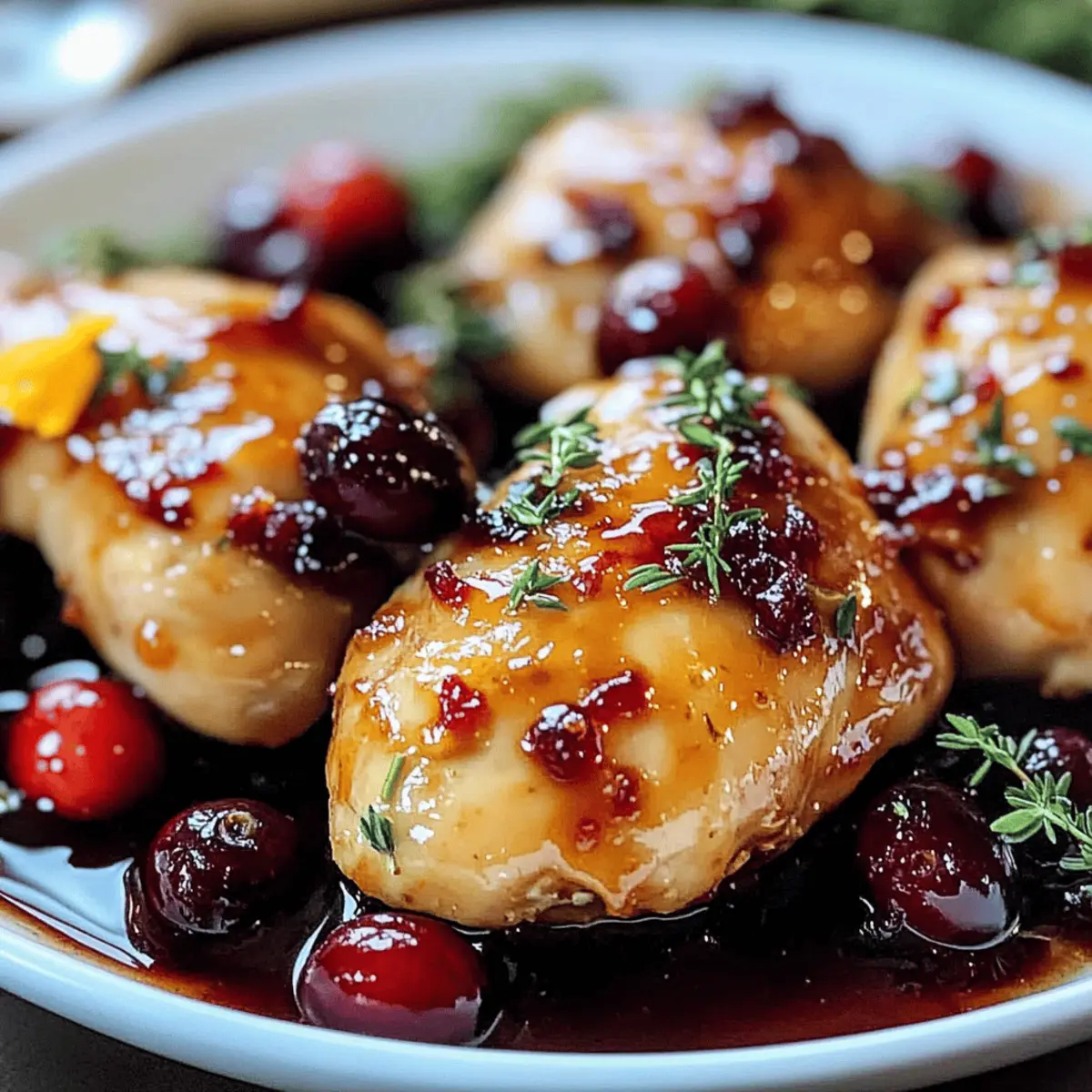 Savory Cranberry Orange Chicken for a Cozy Family Dinner
