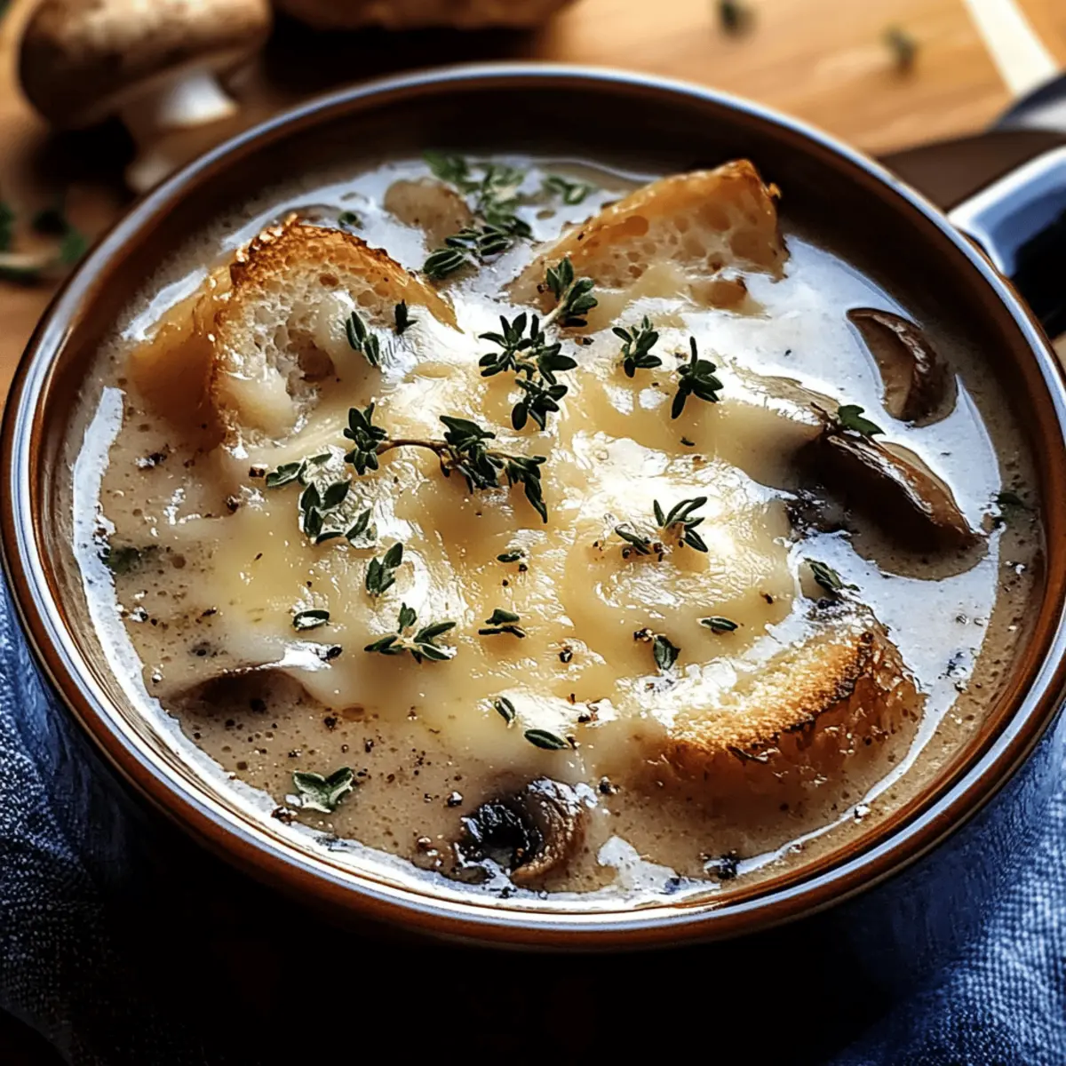 Creamy French Onion and Mushroom Soup for Cozy Nights