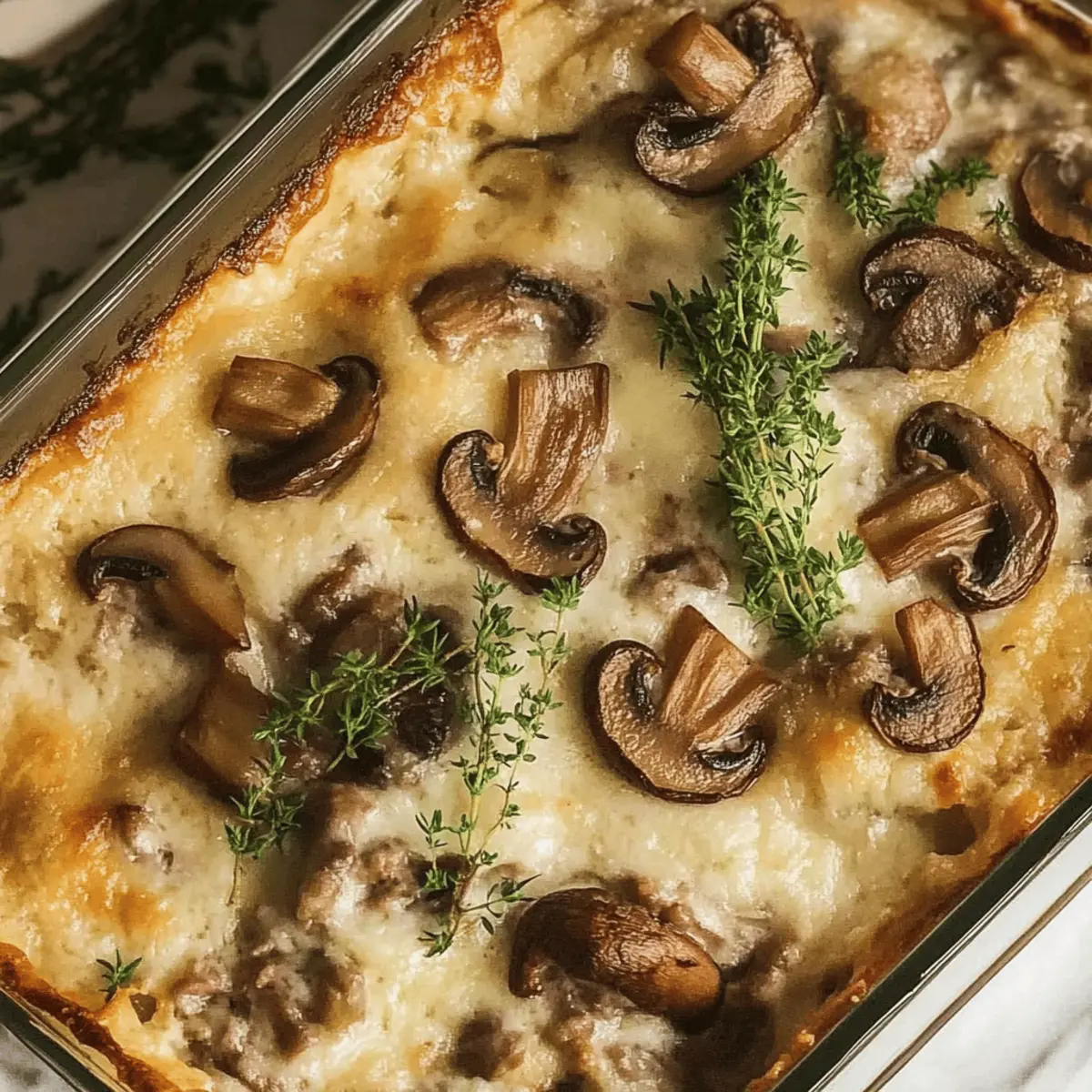 Creamy Mushroom Beef Casserole for Cozy Weeknight Dinners