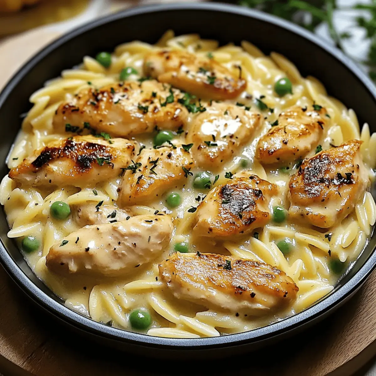 Creamy Orzo With Chicken: A Cozy, One-Pot Family Favorite