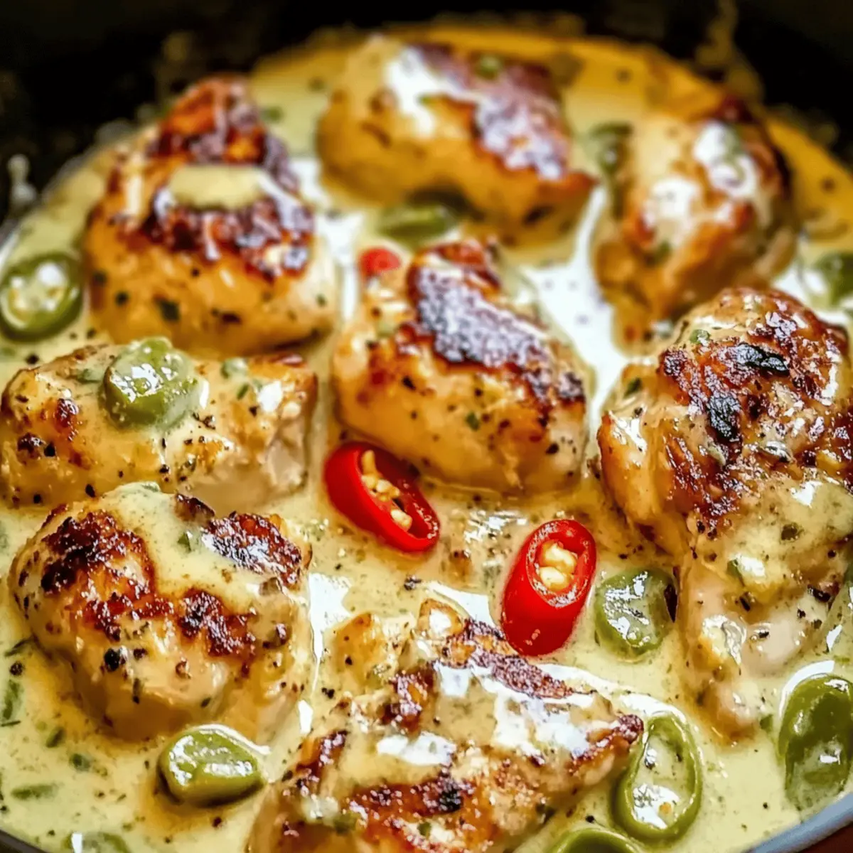 Creamy Pepperoncini Chicken Skillet: Comfort Food in 30 Minutes