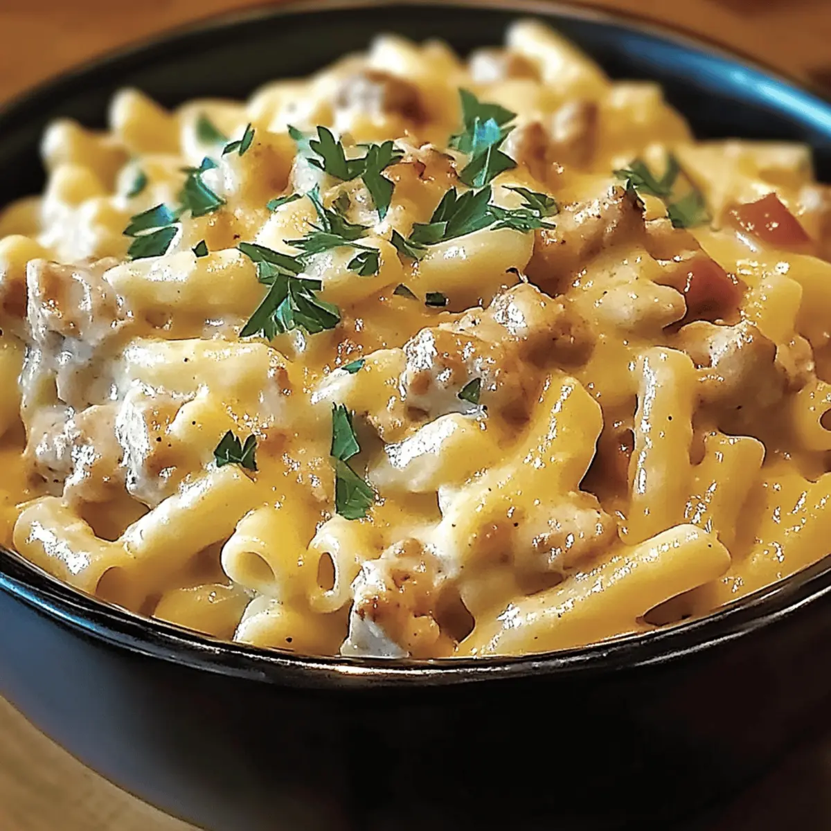 Creamy Crockpot Garlic Parmesan Chicken Pasta Made Easy